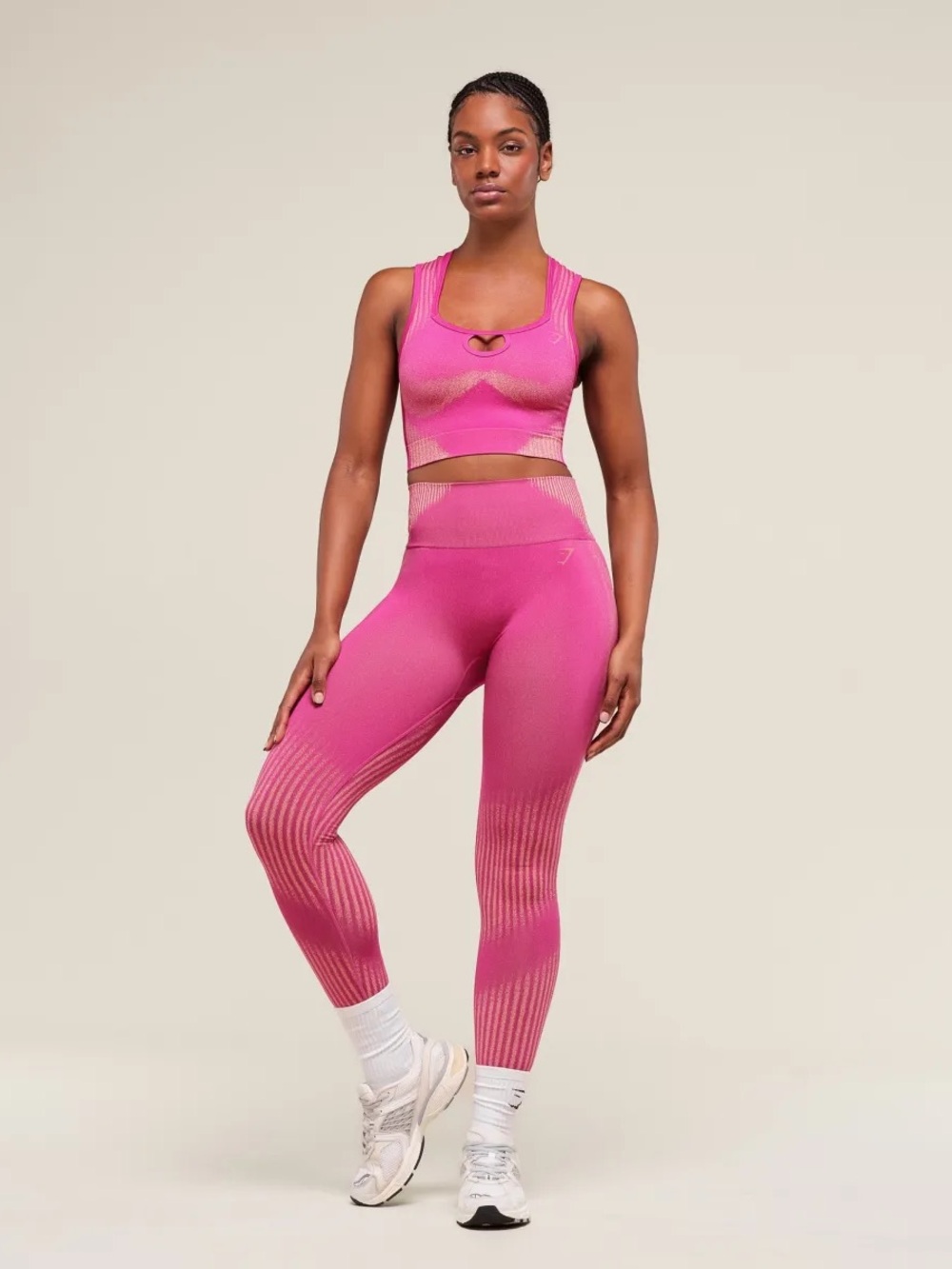 Worn Once! Gymshark Diffuse Seamless Leggings